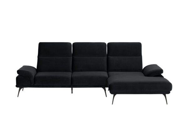 switch Ecksofa  Monte Carlo ¦ schwarz ¦ Maße (cm): B: 297 H: 103 T: 169 Polstermöbel > Sofas > Ecksofas - Höffner