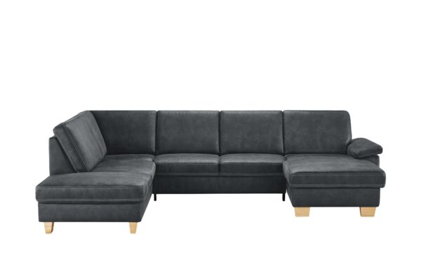 meinSofa Wohnlandschaft   Samu ¦ blau ¦ Maße (cm): B: 316 H: 90 T: 235 Polstermöbel > Sofas > Wohnlandschaften - Höffner