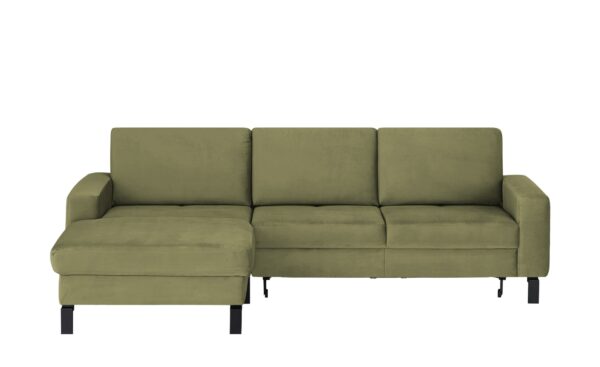 Ecksofa  Coline Move ¦ grün ¦ Maße (cm): B: 258 H: 85 T: 185 Polstermöbel > Sofas > Ecksofas - Höffner