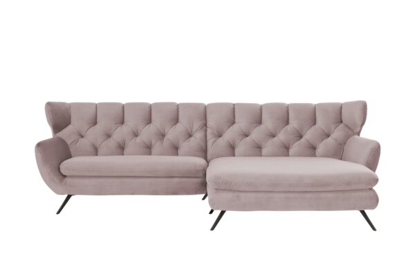 pop Ecksofa  Caldara ¦ rosa/pink ¦ Maße (cm): B: 300 H: 94 T: 175 Polstermöbel > Sofas > Ecksofas - Höffner