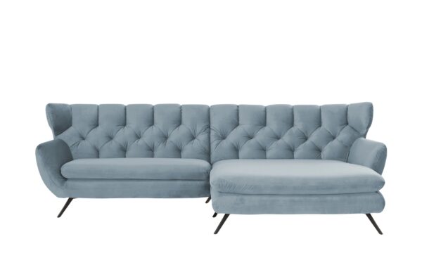 pop Ecksofa  Caldara ¦ blau ¦ Maße (cm): B: 300 H: 94 T: 175 Polstermöbel > Sofas > Ecksofas - Höffner