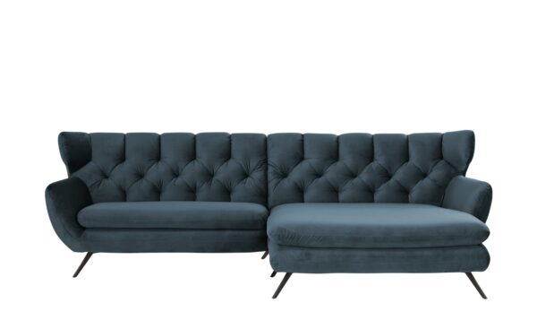 pop Ecksofa  Caldara ¦ türkis/petrol ¦ Maße (cm): B: 300 H: 94 T: 175 Polstermöbel > Sofas > Ecksofas - Höffner