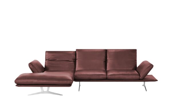 KOINOR Ecksofa  Francis ¦ rot ¦ Maße (cm): B: 284 H: 93 T: 159 Polstermöbel > Sofas > Ecksofas - Höffner