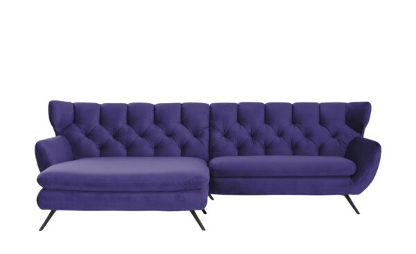 pop Ecksofa  Caldara ¦ lila/violett ¦ Maße (cm): B: 300 H: 94 T: 175 Polstermöbel > Sofas > Ecksofas - Höffner