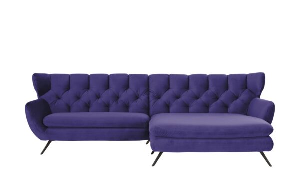 pop Ecksofa  Caldara ¦ lila/violett ¦ Maße (cm): B: 300 H: 94 T: 175 Polstermöbel > Sofas > Ecksofas - Höffner