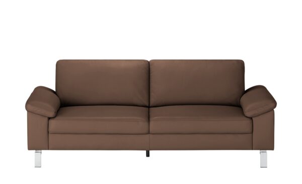 Max Schelling Ledersofa  Maximum ¦ braun ¦ Maße (cm): B: 224 H: 86 T: 97 Polstermöbel > Sofas > 3-Sitzer - Höffner