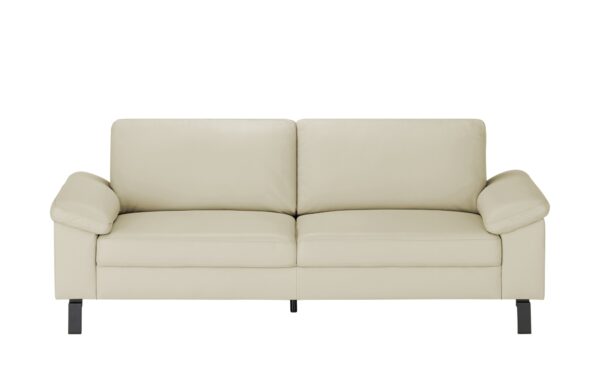 Max Schelling Ledersofa  Maximum ¦ beige ¦ Maße (cm): B: 224 H: 86 T: 97 Polstermöbel > Sofas > 3-Sitzer - Höffner