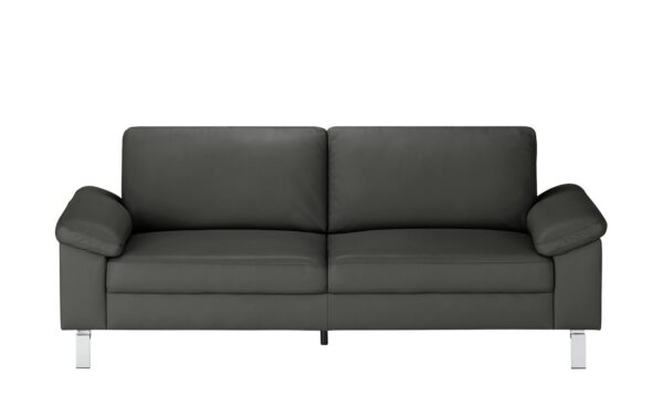 Max Schelling Ledersofa  Maximum ¦ grau ¦ Maße (cm): B: 204 H: 86 T: 97 Polstermöbel > Sofas > 2-Sitzer - Höffner