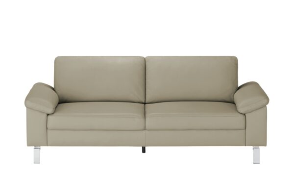 Max Schelling Ledersofa  Maximum ¦ grau ¦ Maße (cm): B: 204 H: 86 T: 97 Polstermöbel > Sofas > 2-Sitzer - Höffner