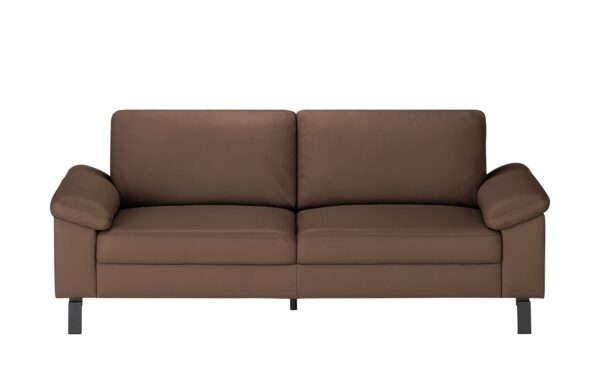 Max Schelling Ledersofa  Maximum ¦ braun ¦ Maße (cm): B: 204 H: 86 T: 97 Polstermöbel > Sofas > 2-Sitzer - Höffner