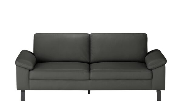 Max Schelling Ledersofa  Maximum ¦ grau ¦ Maße (cm): B: 184 H: 86 T: 97 Polstermöbel > Sofas > 2-Sitzer - Höffner