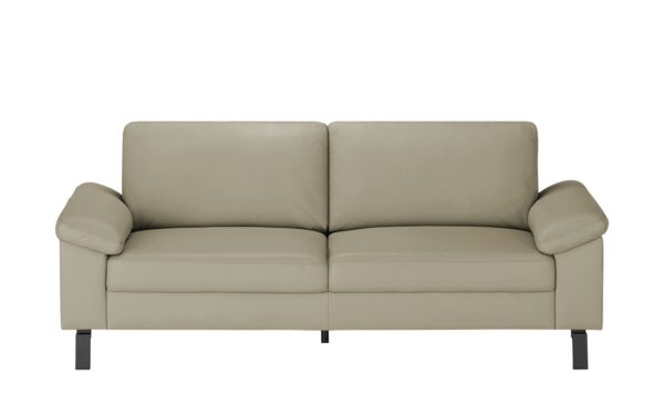 Max Schelling Ledersofa  Maximum ¦ grau ¦ Maße (cm): B: 184 H: 86 T: 97 Polstermöbel > Sofas > 2-Sitzer - Höffner