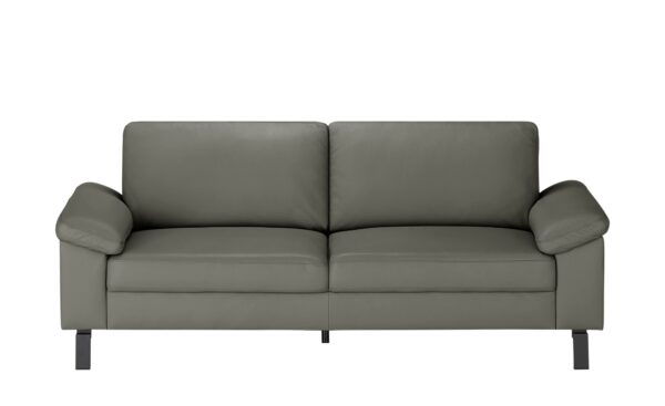 Max Schelling Ledersofa  Maximum ¦ grau ¦ Maße (cm): B: 184 H: 86 T: 97 Polstermöbel > Sofas > 2-Sitzer - Höffner