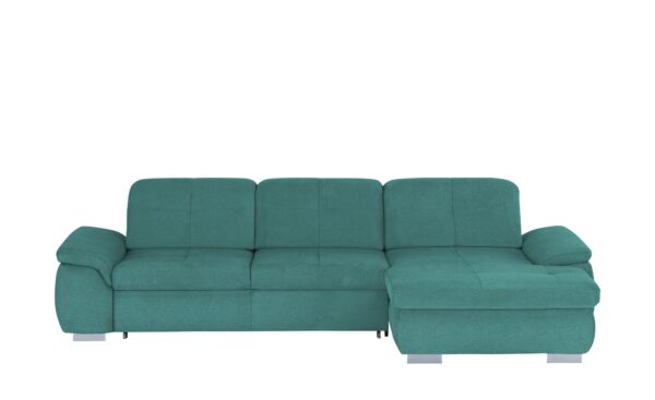 Ecksofa  Perry ¦ türkis/petrol ¦ Maße (cm): B: 315 H: 83 T: 195 Polstermöbel > Sofas > Ecksofas - Höffner