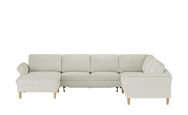 Max Schelling Wohnlandschaft  Maximum ¦ creme ¦ Maße (cm): B: 237 H: 86 T: 191 Polstermöbel > Sofas > Schlafsofas - Höffner