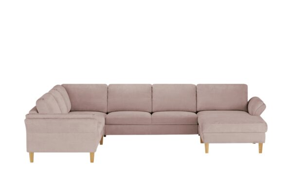 Max Schelling Wohnlandschaft  Maximum ¦ rosa/pink ¦ Maße (cm): B: 237 H: 86 T: 191 Polstermöbel > Sofas > Wohnlandschaften - Höffner