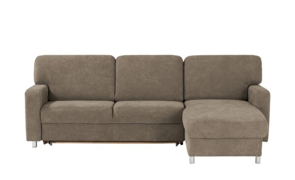 smart Ecksofa  Valencia ¦ braun ¦ Maße (cm): B: 267 H: 90 T: 173 Polstermöbel > Sofas > Ecksofas - Höffner