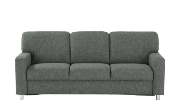 smart Sofa  Valencia ¦ grau ¦ Maße (cm): B: 212 H: 90 T: 93 Polstermöbel > Sofas > 3-Sitzer - Höffner