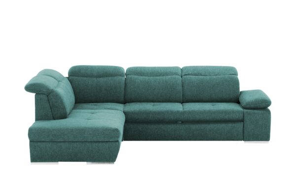 switch Ecksofa  Avilla ¦ türkis/petrol ¦ Maße (cm): B: 285 H: 86 T: 234 Polstermöbel > Sofas > Ecksofas - Höffner