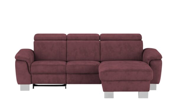 Mein Sofa bold Ecksofa  Beata ¦ rot ¦ Maße (cm): B: 234 H: 80 T: 163 Polstermöbel > Sofas > Ecksofas - Höffner