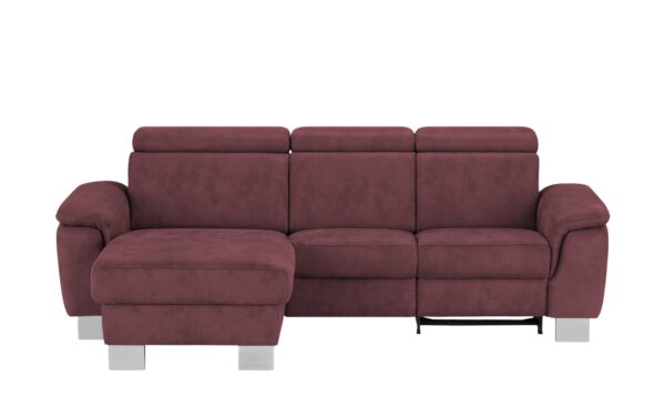 Mein Sofa bold Ecksofa  Beata ¦ rot ¦ Maße (cm): B: 234 H: 80 T: 163 Polstermöbel > Sofas > Ecksofas - Höffner