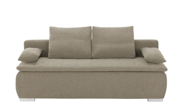 smart Schlafsofa  Leonie ¦ braun ¦ Maße (cm): B: 198 H: 92 T: 90 Polstermöbel > Sofas > 2-Sitzer - Höffner