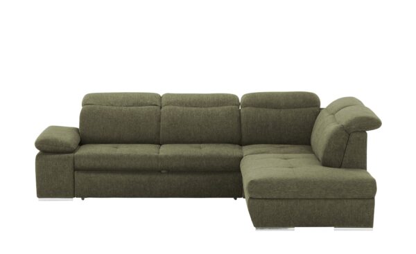 switch Ecksofa  Avilla ¦ grün ¦ Maße (cm): B: 285 H: 86 T: 234 Polstermöbel > Sofas > Ecksofas - Höffner