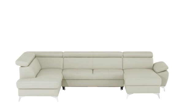 uno Wohnlandschaft  Apollo ¦ grau ¦ Maße (cm): B: 338 H: 96 T: 210 Polstermöbel > Sofas > Schlafsofas - Höffner