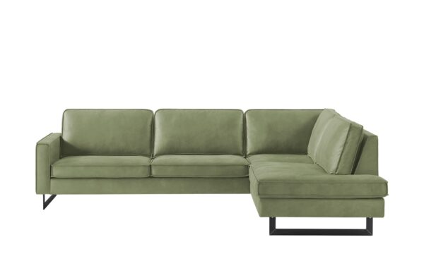 Ecksofa  Pinto ¦ grün ¦ Maße (cm): B: 290 H: 85 T: 217 Polstermöbel > Sofas > Ecksofas - Höffner