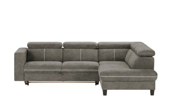 Ecksofa  Zante ¦ grau ¦ Maße (cm): B: 253 H: 95 T: 190 Polstermöbel > Sofas > Ecksofas - Höffner