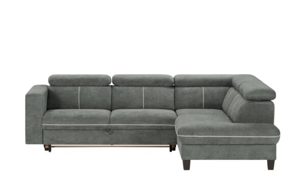 Ecksofa  Zante ¦ grau ¦ Maße (cm): B: 253 H: 95 T: 190 Polstermöbel > Sofas > Ecksofas - Höffner