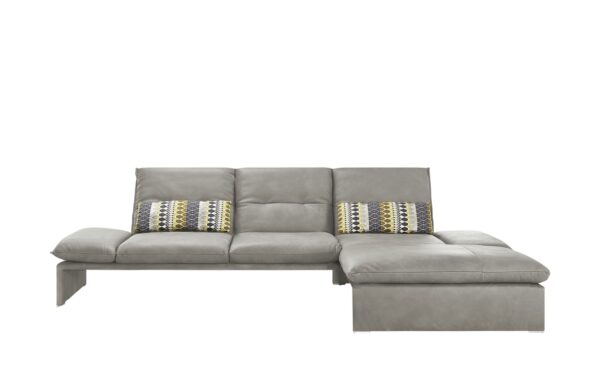 KOINOR Leder-Ecksofa  Humfrey ¦ grau ¦ Maße (cm): B: 314 H: 93 T: 159 Polstermöbel > Sofas > Ecksofas - Höffner