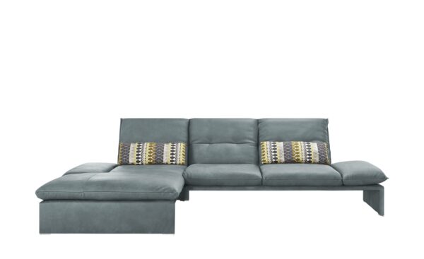 KOINOR Leder-Ecksofa  Humfrey ¦ grau ¦ Maße (cm): B: 314 H: 93 T: 159 Polstermöbel > Sofas > Ecksofas - Höffner