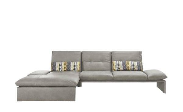 KOINOR Leder-Ecksofa  Humfrey ¦ grau ¦ Maße (cm): B: 314 H: 93 T: 159 Polstermöbel > Sofas > Ecksofas - Höffner