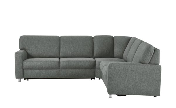 smart Ecksofa  Valencia ¦ grau ¦ Maße (cm): B: 266 H: 90 T: 236 Polstermöbel > Sofas > Ecksofas - Höffner