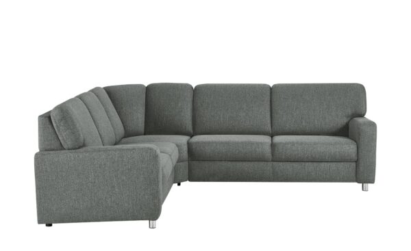 smart Ecksofa  Valencia ¦ grau ¦ Maße (cm): B: 236 H: 90 T: 266 Polstermöbel > Sofas > Ecksofas - Höffner