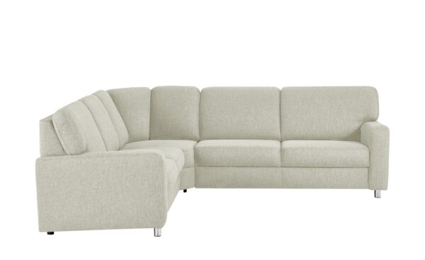 smart Ecksofa  Valencia ¦ grau ¦ Maße (cm): B: 236 H: 90 T: 266 Polstermöbel > Sofas > Ecksofas - Höffner