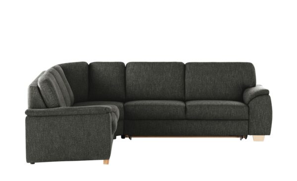 smart Ecksofa  Valencia ¦ schwarz ¦ Maße (cm): B: 250 H: 90 T: 280 Polstermöbel > Sofas > Ecksofas - Höffner