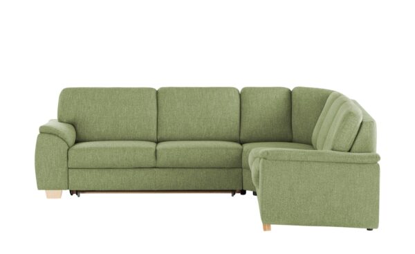 smart Ecksofa  Valencia ¦ grün ¦ Maße (cm): B: 280 H: 90 T: 250 Polstermöbel > Sofas > Ecksofas - Höffner