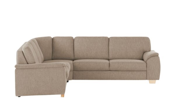 smart Ecksofa  Valencia ¦ braun ¦ Maße (cm): B: 250 H: 90 T: 280 Polstermöbel > Sofas > Ecksofas - Höffner