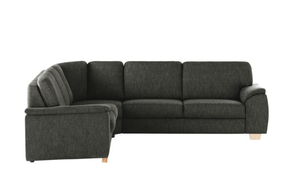 smart Ecksofa  Valencia ¦ schwarz ¦ Maße (cm): B: 250 H: 90 T: 280 Polstermöbel > Sofas > Ecksofas - Höffner