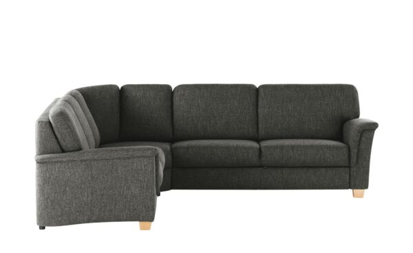 smart Ecksofa  Valencia ¦ schwarz ¦ Maße (cm): B: 271 H: 90 T: 242 Polstermöbel > Sofas > Ecksofas - Höffner