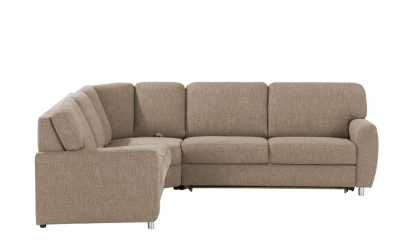 smart Ecksofa  Valencia ¦ braun ¦ Maße (cm): B: 240 H: 90 T: 270 Polstermöbel > Sofas > Ecksofas - Höffner