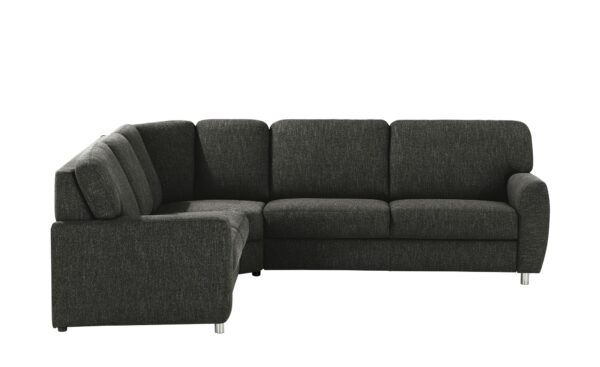 smart Ecksofa  Valencia ¦ schwarz ¦ Maße (cm): B: 240 H: 90 T: 270 Polstermöbel > Sofas > Ecksofas - Höffner