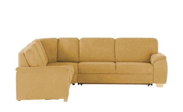 smart Ecksofa  Valencia ¦ gelb ¦ Maße (cm): B: 280 H: 90 T: 250 Polstermöbel > Sofas > Ecksofas - Höffner