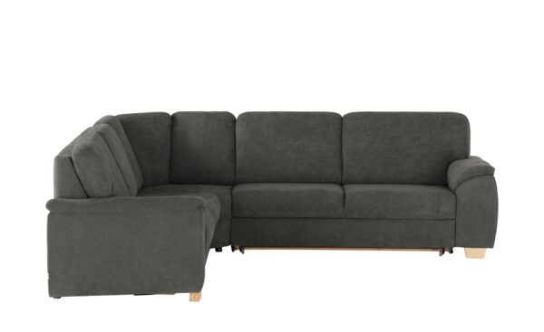 smart Ecksofa  Valencia ¦ schwarz ¦ Maße (cm): B: 280 H: 90 T: 250 Polstermöbel > Sofas > Ecksofas - Höffner