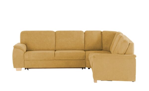 smart Ecksofa  Valencia ¦ gelb ¦ Maße (cm): B: 280 H: 90 T: 250 Polstermöbel > Sofas > Ecksofas - Höffner