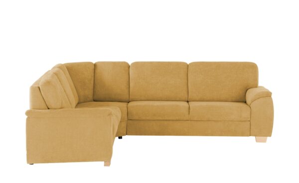 smart Ecksofa  Valencia ¦ gelb ¦ Maße (cm): B: 280 H: 90 T: 250 Polstermöbel > Sofas > Ecksofas - Höffner