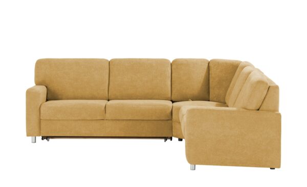 smart Ecksofa  Valencia ¦ gelb ¦ Maße (cm): B: 266 H: 90 T: 236 Polstermöbel > Sofas > Ecksofas - Höffner