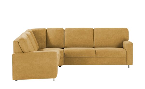 smart Ecksofa  Valencia ¦ gelb ¦ Maße (cm): B: 266 H: 90 T: 236 Polstermöbel > Sofas > Ecksofas - Höffner